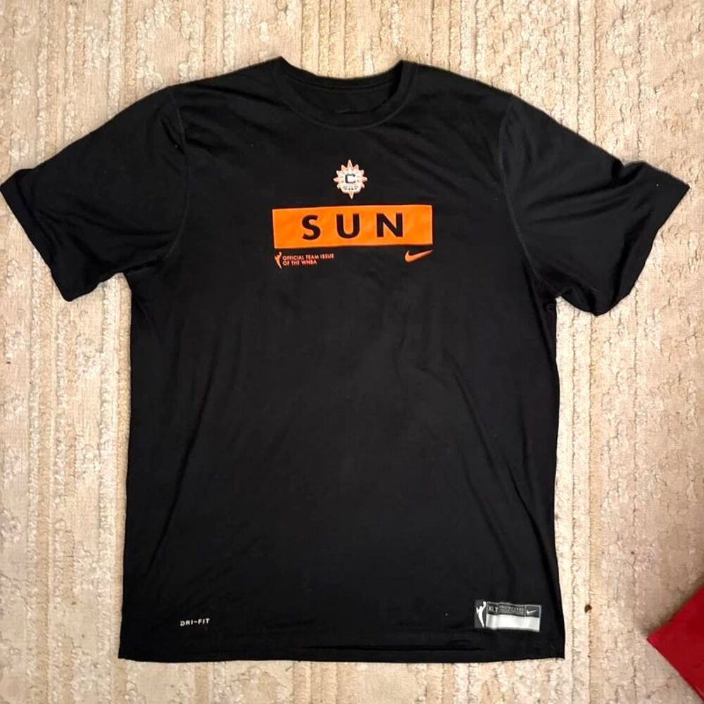 Nike Connecticut Sun WNBA Team Issue Dri-FIT T-Shirt XL Tall